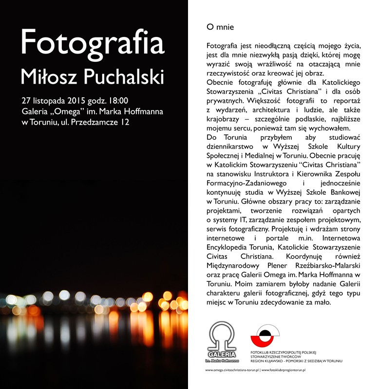 Wystawa fotografii Miłosza Puchalskiego